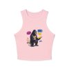 Ask Yourself - Women's Micro Rib Racer Tank Top - Image 5