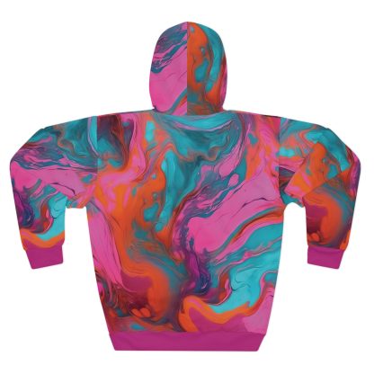 Oily Paint - Unisex Pullover Hoodie - Image 2
