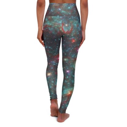 Deep Space 2 - High Waisted Yoga  Leggings - Image 2