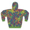 Abstract Fall - Unisex Pullover Hoodie - Image 2